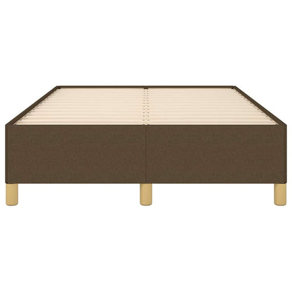 Giroletto senza Materasso Marrone Scuro 120x200 cm Tessuto