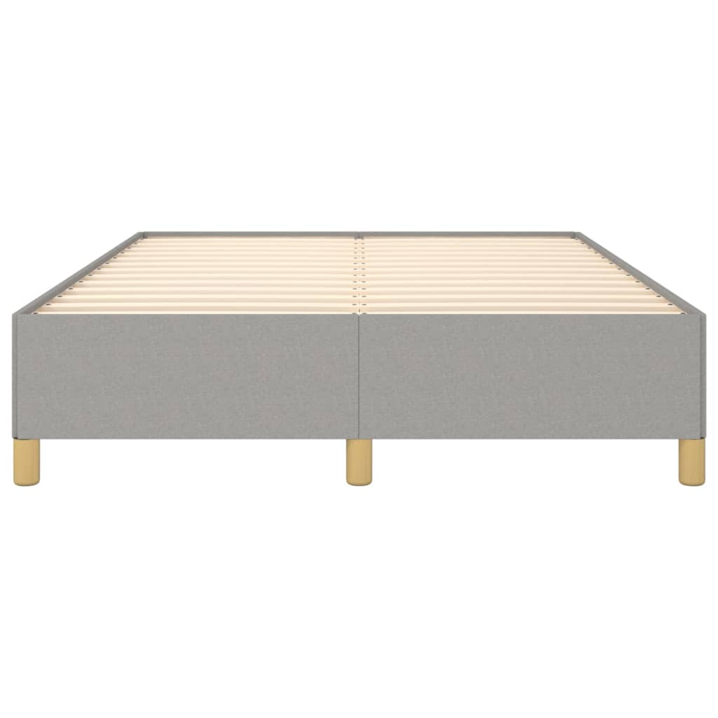 Giroletto senza Materasso Grigio Chiaro 140x190 cm Tessuto - homemem39