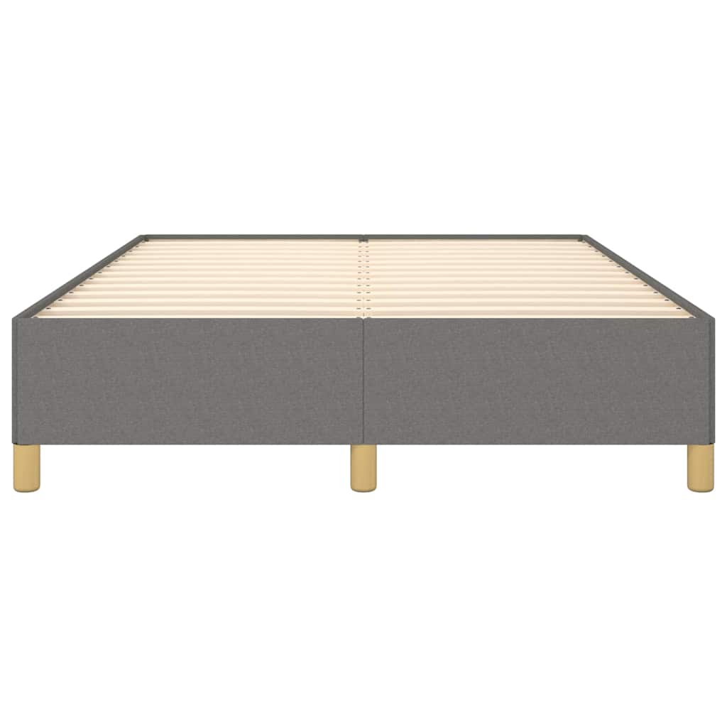 Giroletto senza Materasso Grigio Scuro 140x190 cm Tessuto