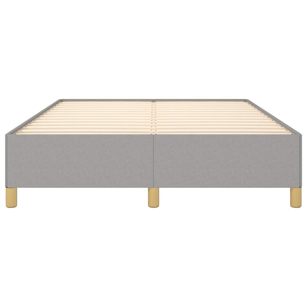 Giroletto senza Materasso Grigio Chiaro 140x200 cm Tessuto