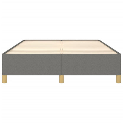 Giroletto senza Materasso Grigio Scuro 140x200 cm Tessuto - homemem39