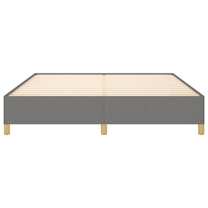 Giroletto senza Materasso Grigio Scuro 180x200 cm Tessuto