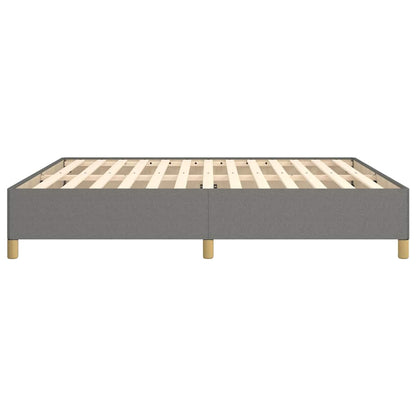 Giroletto senza Materasso Grigio Scuro 180x200 cm Tessuto