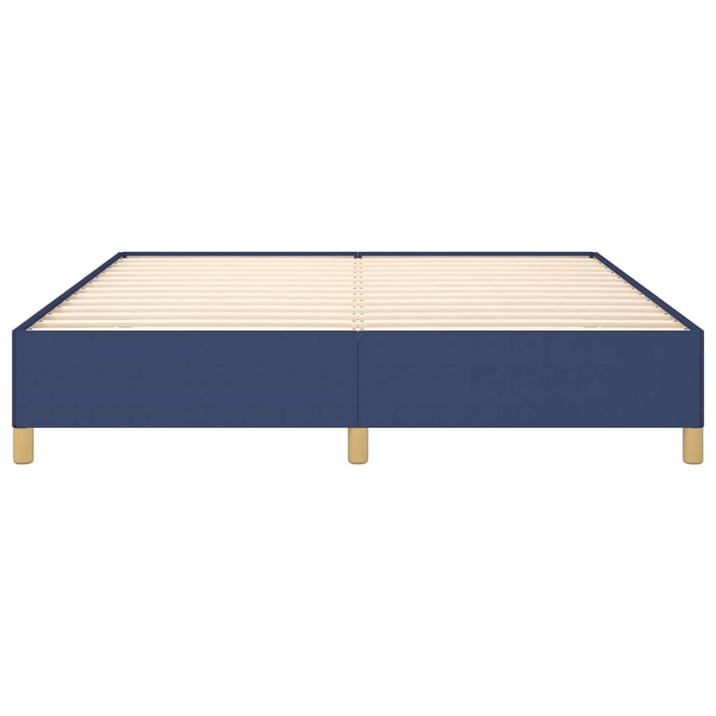 Giroletto senza Materasso Blu 180x200 cm in Tessuto