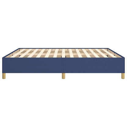 Giroletto senza Materasso Blu 180x200 cm in Tessuto