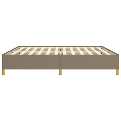 Giroletto senza Materasso Tortora 200x200 cm in Tessuto