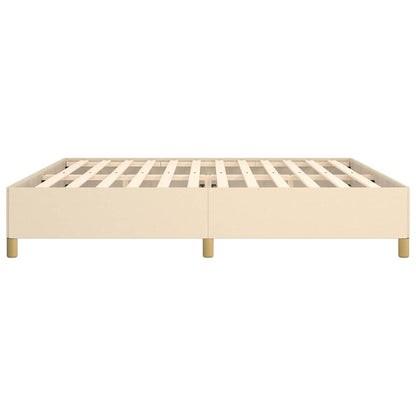 Giroletto senza Materasso Crema 200x200 cm in Tessuto