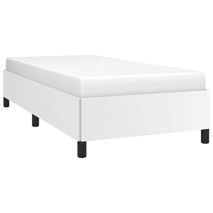 Giroletto senza Materasso Bianco 90x200 cm in Similpelle