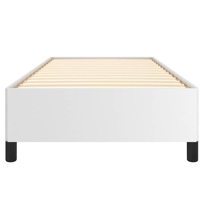 Giroletto senza Materasso Bianco 90x200 cm in Similpelle