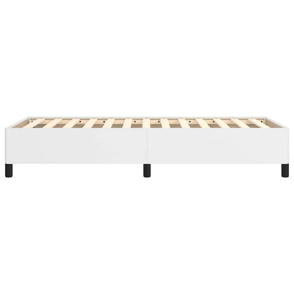 Giroletto senza Materasso Bianco 90x200 cm in Similpelle