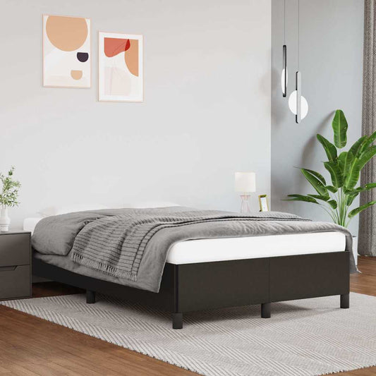 Giroletto senza Materasso Nero 120x200 cm in Similpelle