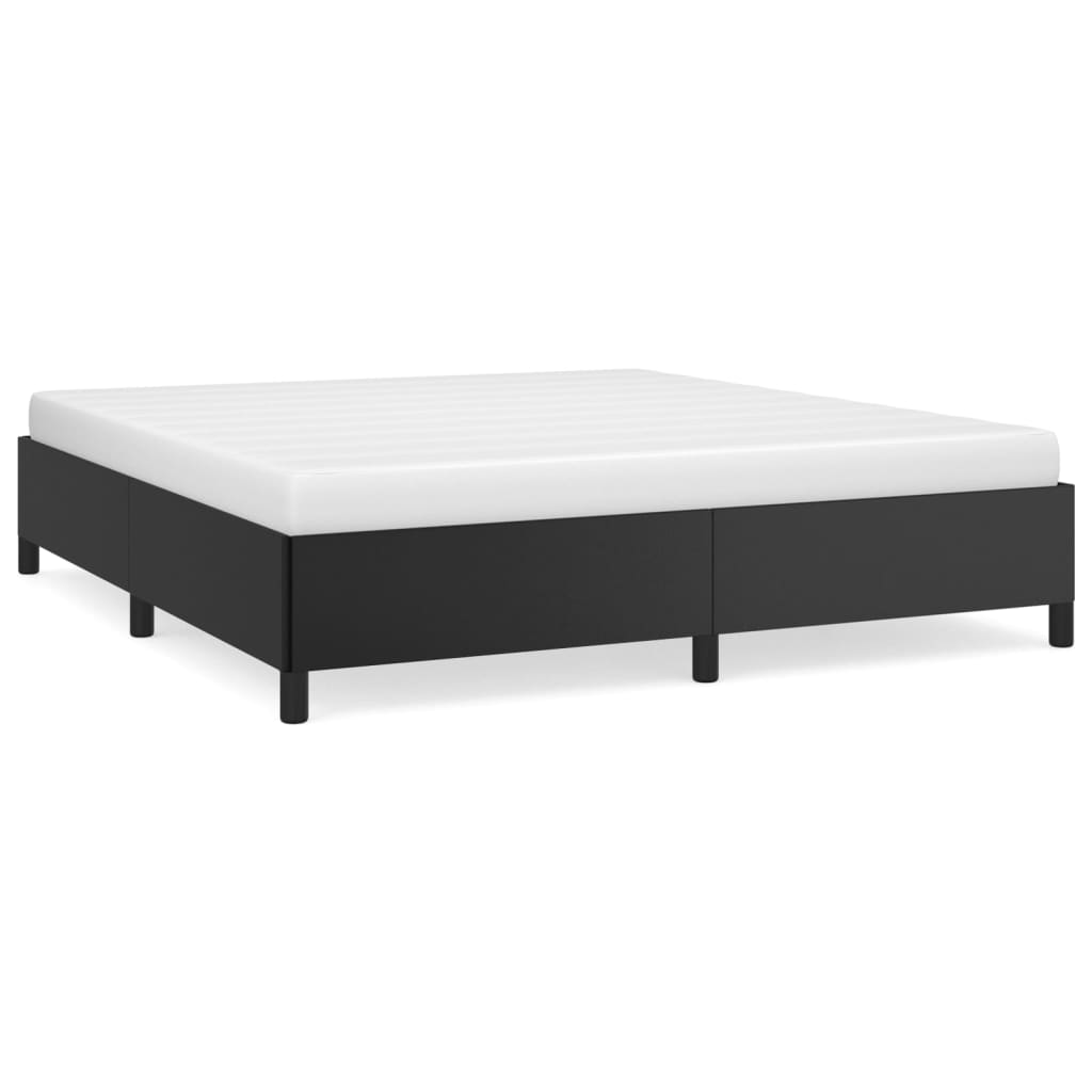 Giroletto Nero 160x200 cm in Similpelle | homemem39
