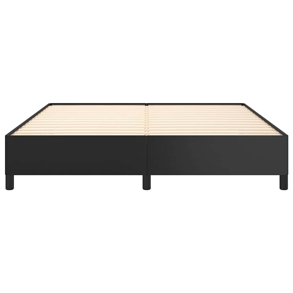 Giroletto Nero 160x200 cm in Similpelle