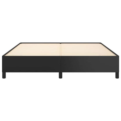 Giroletto Nero 160x200 cm in Similpelle