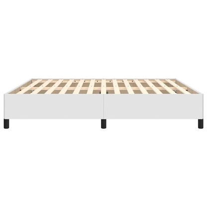 Giroletto senza Materasso Bianco 160x200 cm in Similpelle