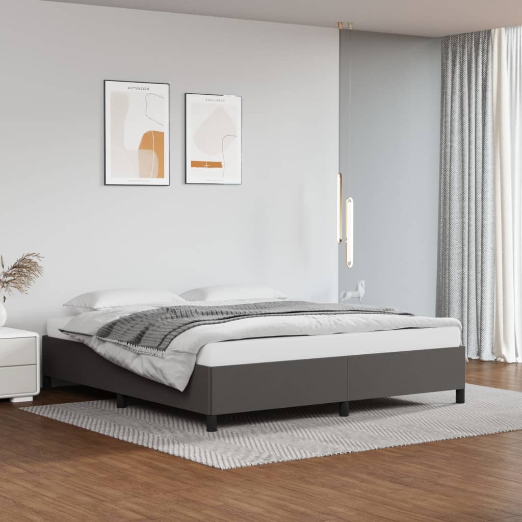Giroletto Grigio 160x200 cm in Similpelle | homemem39