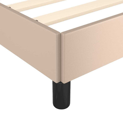 Giroletto senza Materasso Cappuccino 160x200 cm in Similpelle