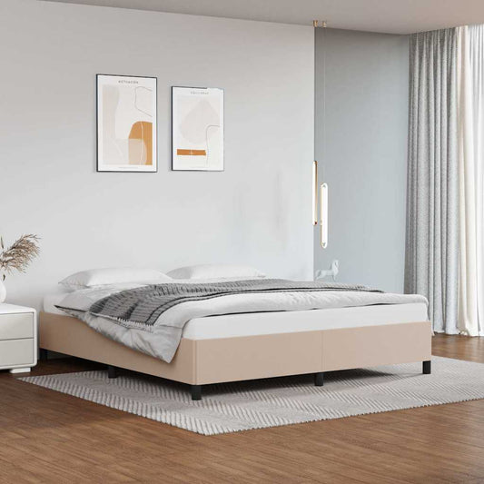 Giroletto senza Materasso Cappuccino 160x200 cm in Similpelle