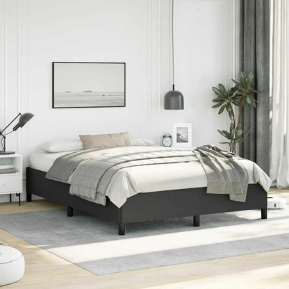 Struttura letto senza Materasso Nera 152x203 cm matrimoniale in Similpelle | homemem39