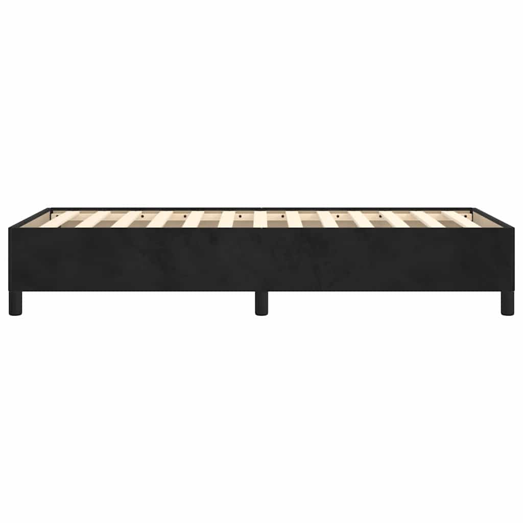 Giroletto Nero 80x200 cm in Velluto