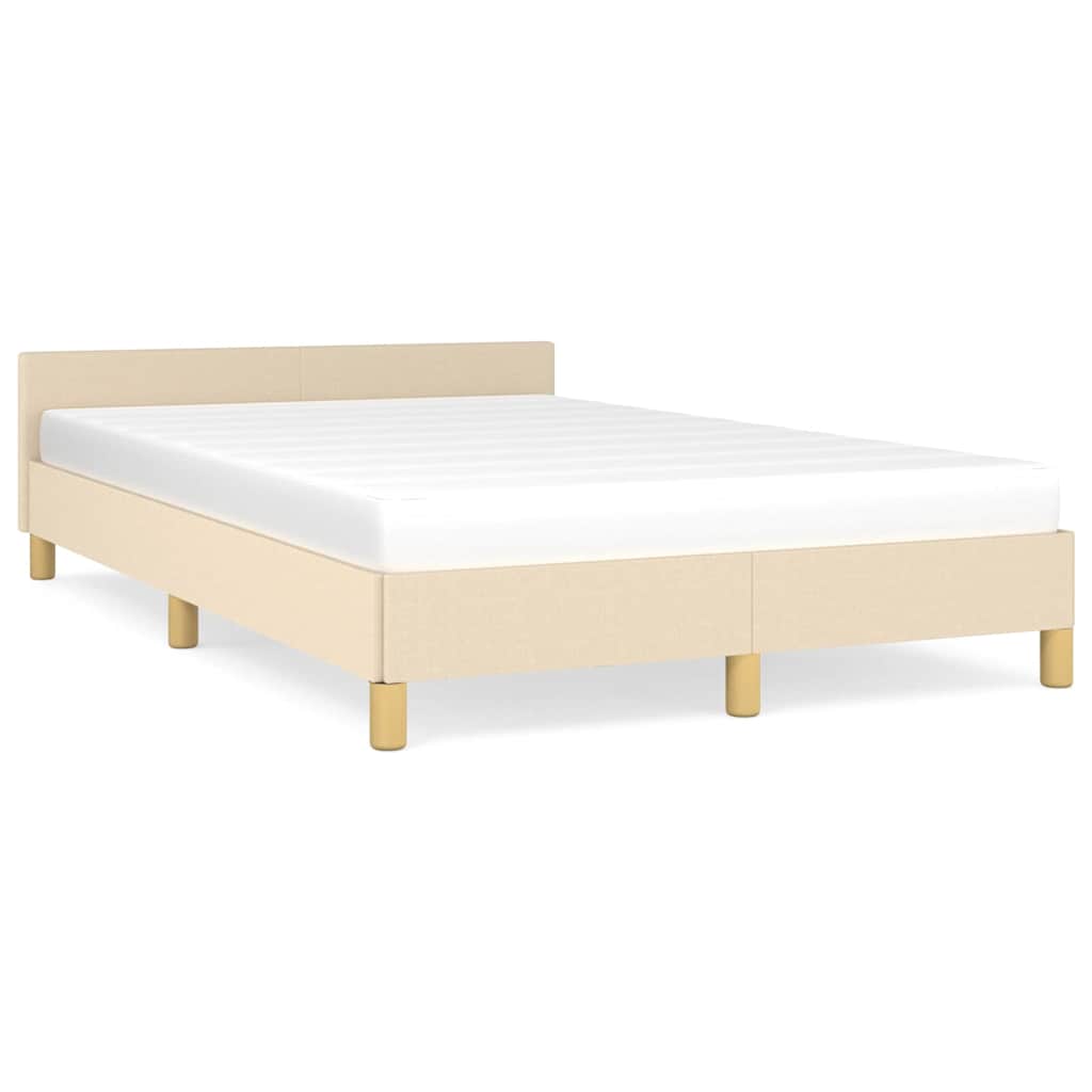 Giroletto senza Materasso Crema 120x200 cm Tessuto