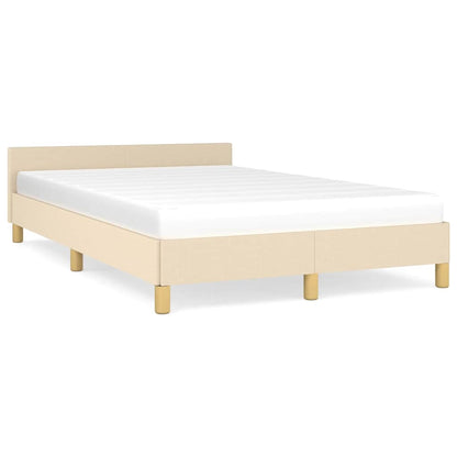 Giroletto senza Materasso Crema 120x200 cm Tessuto
