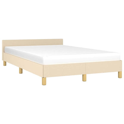 Giroletto senza Materasso Crema 120x200 cm Tessuto