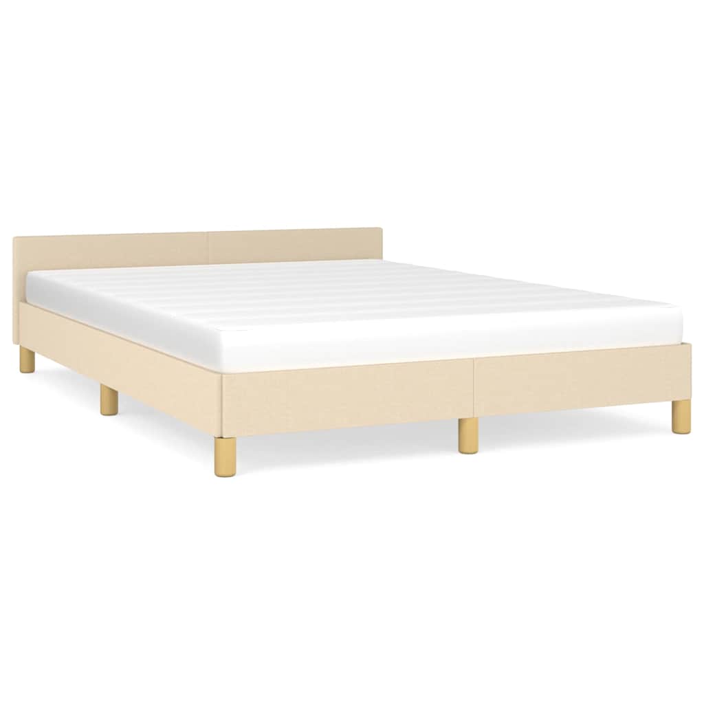 Giroletto senza Materasso Crema 140x190 cm in Tessuto | homemem39