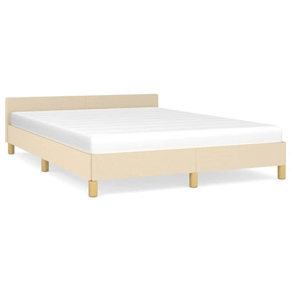 Giroletto senza Materasso Crema 140x190 cm in Tessuto | homemem39
