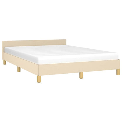 Giroletto senza Materasso Crema 140x190 cm in Tessuto | homemem39