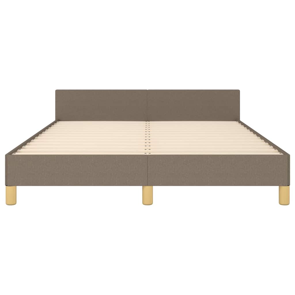 Giroletto senza Materasso Tortora 140x200 cm in Tessuto