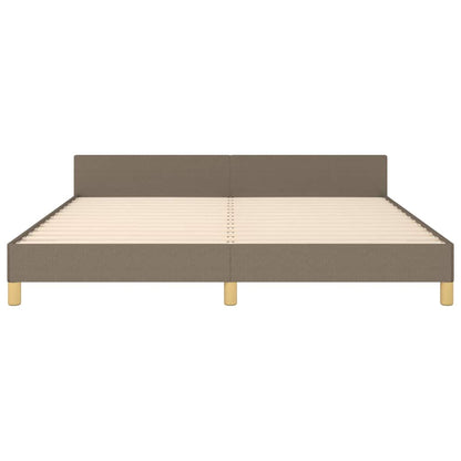 Giroletto senza Materasso Tortora 180x200 cm in Tessuto