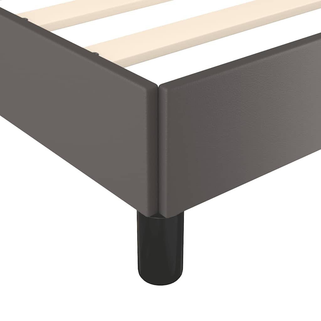 Giroletto con Testiera senza Materasso Grigio 90x190 cm | homemem39