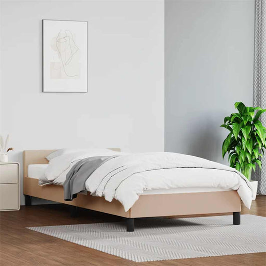 Giroletto con Testiera senza Materasso Cappuccino 100x200 cm | homemem39