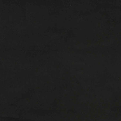 Giroletto senza Materasso Nero 140x190 cm in Velluto - homemem39