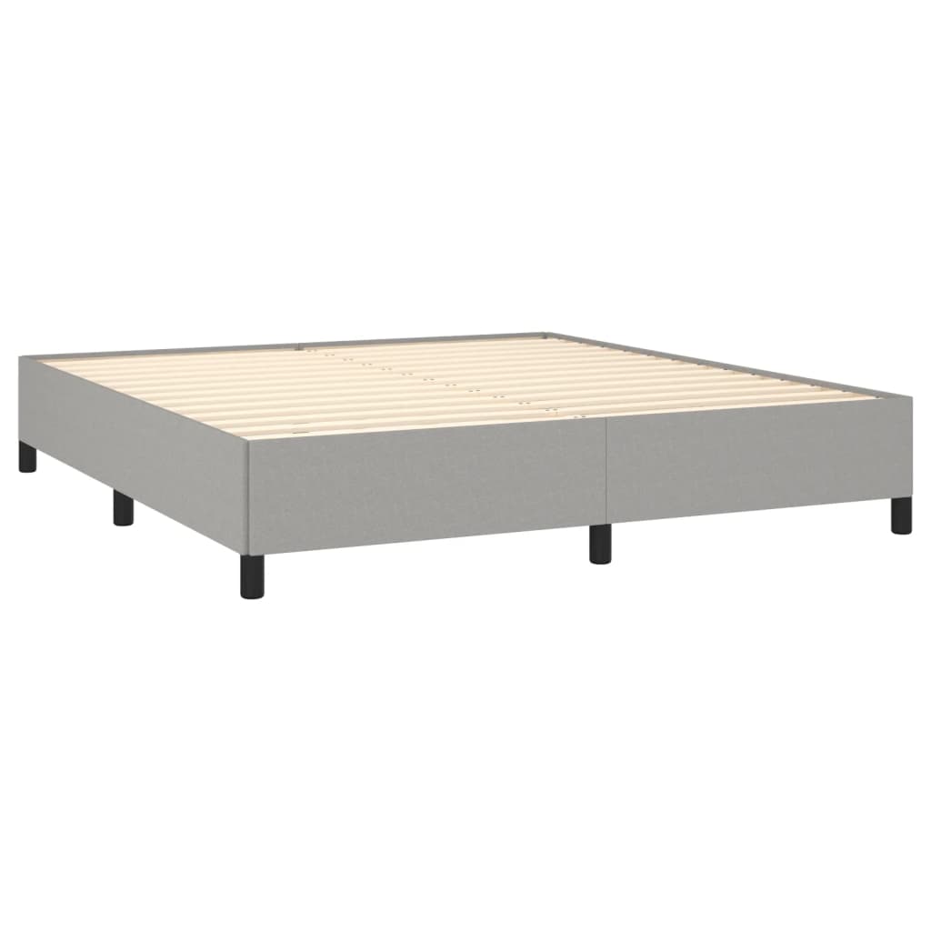 Struttura Letto Senza Materasso Tessuto Super King