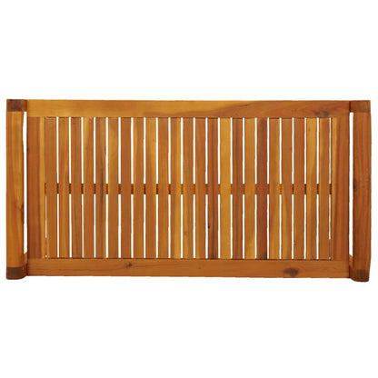 Set Mobili da Giardino 3pz con Cuscini Legno Massello di Acacia - homemem39
