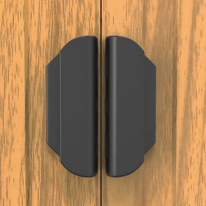 Capanno Giardino Marrone Chiaro 192x108x223 cm Acciaio Zincato - homemem39