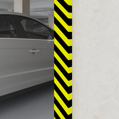 Protezione Angoli Giallo e Nero 6x2x101,5 cm in PU - homemem39