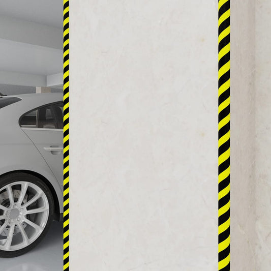 Protezioni Angoli 2pz Giallo e Nero 4x3x100 cm in PU - homemem39