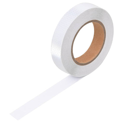 Nastro Riflettente bianco 2,5 cm x 20 m PVC | homemem39