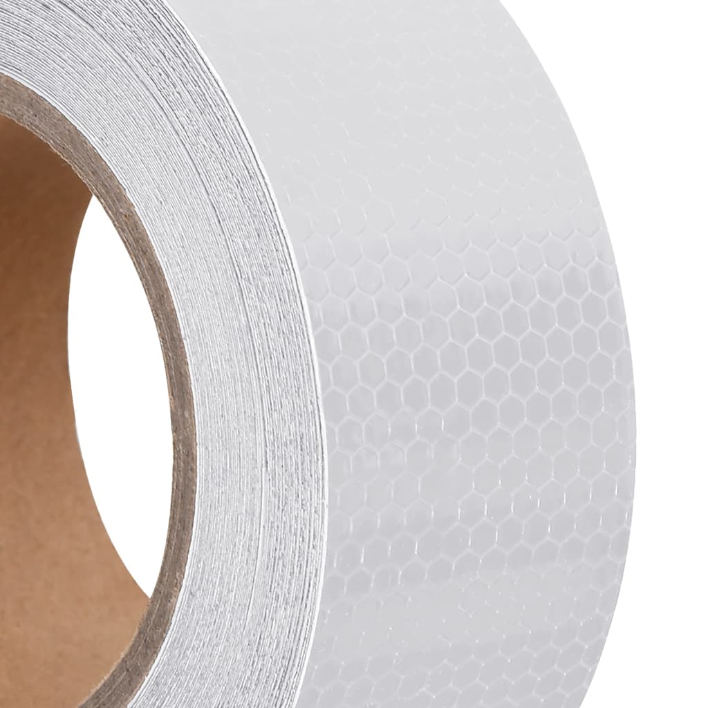 Nastro Riflettente bianco 5 cm x 20 m PVC | homemem39