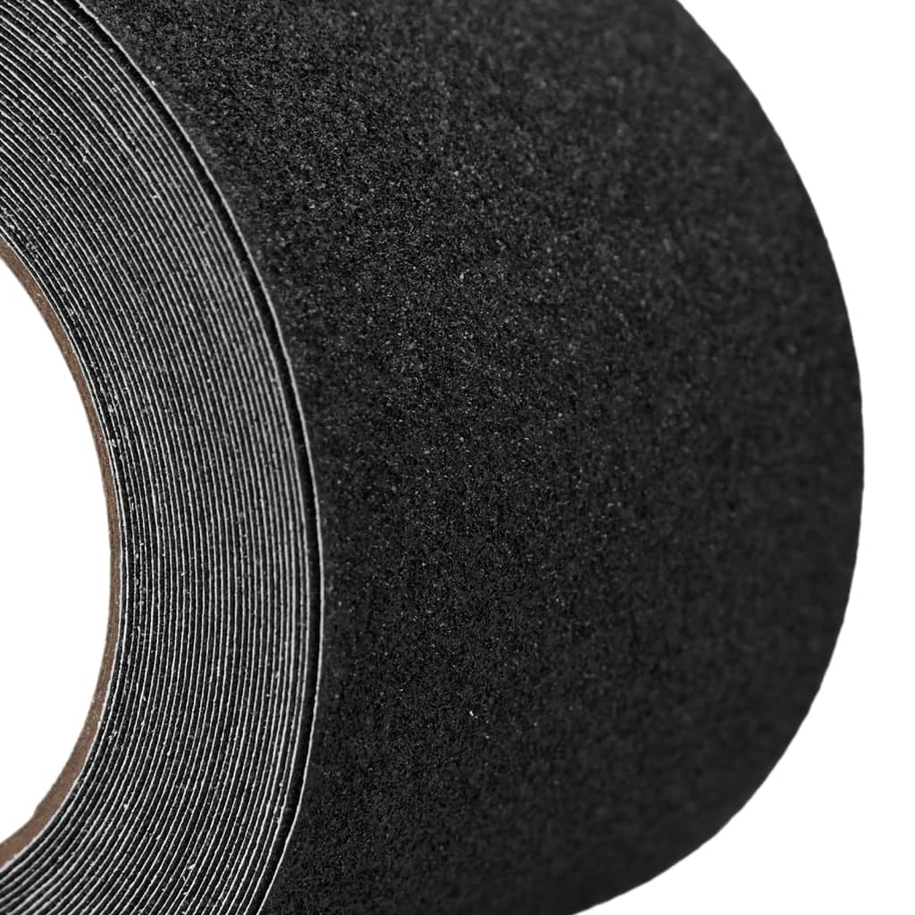 Nastro Antiscivolo Nero 0,1x10 m PVC | homemem39