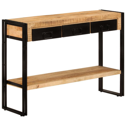 Tavolo Consolle 110x30x76 cm in Legno Massello di Mango | homemem39