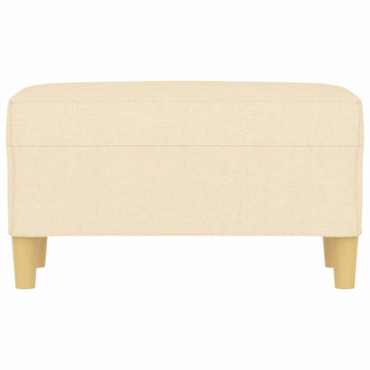 Panca crema 70x35x41 cm in Tessuto - homemem39