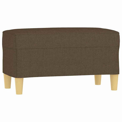 Panca Marrone 70x35x41 cm in Tessuto | homemem39