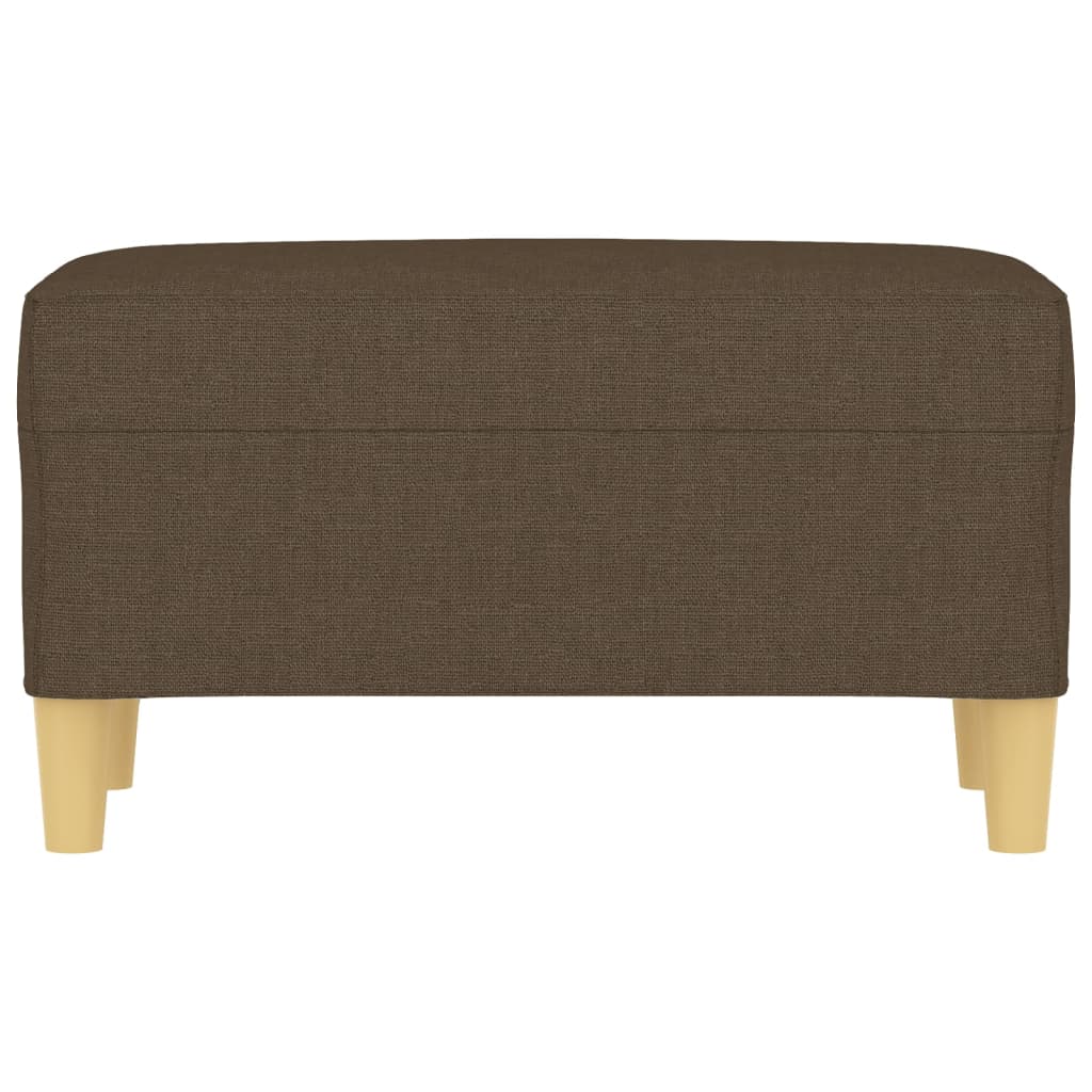 Panca Marrone 70x35x41 cm in Tessuto - homemem39