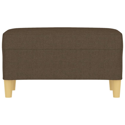 Panca Marrone 70x35x41 cm in Tessuto - homemem39