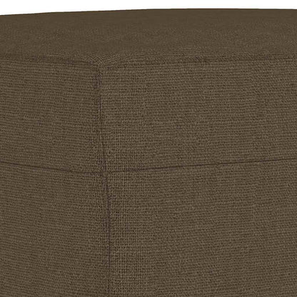 Panca Marrone 70x35x41 cm in Tessuto | homemem39