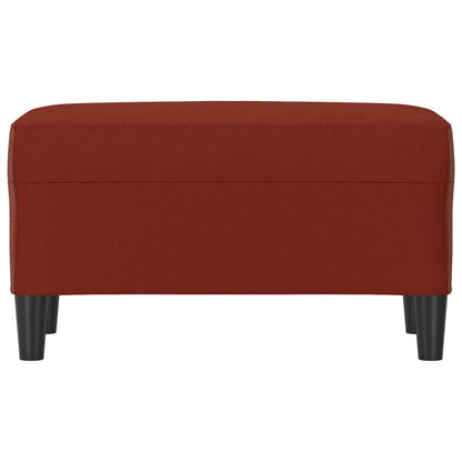 Panca Rosso Vino 70x35x41 cm in Similpelle
